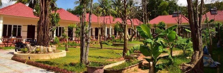 ロビー Trung Huynh Bungalow