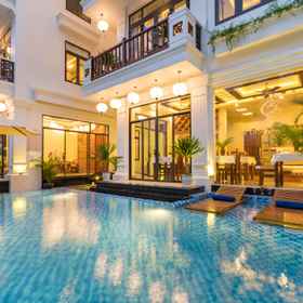 Swimming Pool 1 Hoi An Discovery Villa, โรงแรม & ที่พัก เมืองโบราณฮอยอัน