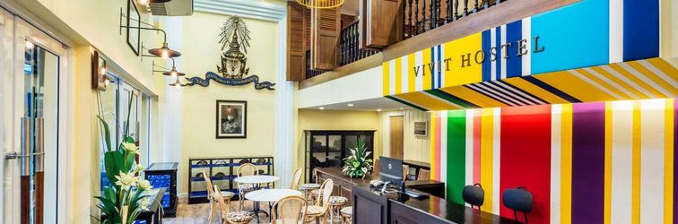 로비 Vivit Hostel Bangkok