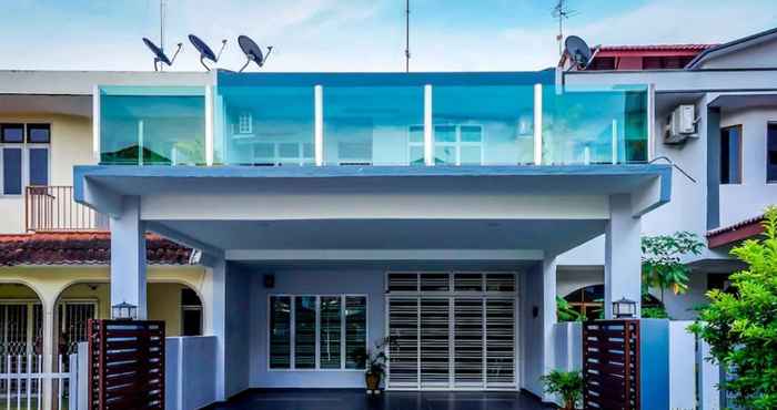 Luar Bangunan Homely Homestay