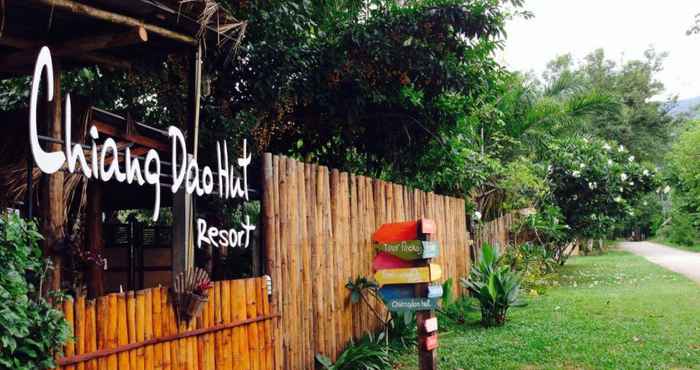 ภายนอกอาคาร Chiang Dao Hut Resort