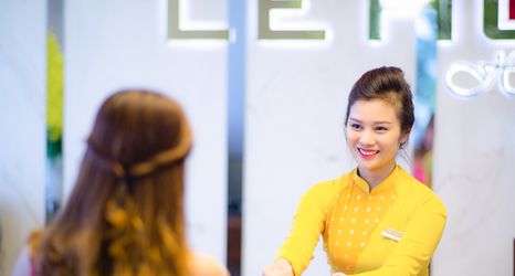 ロビー 2 Le Hoang Beach Hotel