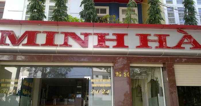 Bên ngoài Minh Ha Hotel Binh Tan