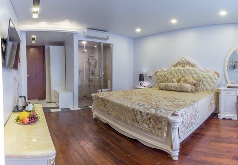 침실 Honzo Hotel Nha Trang