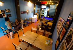 บาร์ คาเฟ่ และเลานจ์ 4 Love Hostel & Cafe