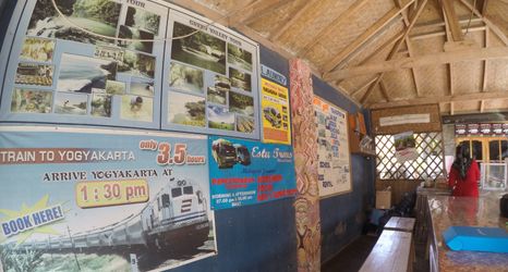 ล็อบบี้ 2 Bamboo House Pangandaran