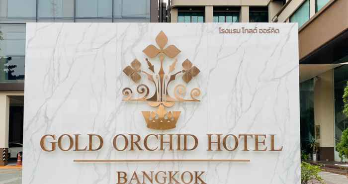 ภายนอกอาคาร Gold Orchid Bangkok Hotel