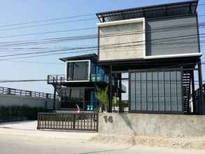 ภายนอกอาคาร 4 Blue Container Pool Villa