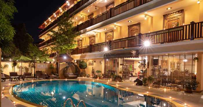 Swimming Pool At Chiang Mai Hotel