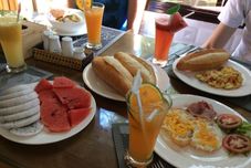 레스토랑 An Bang Beach Lan's Villa