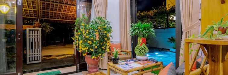 로비 An Bang Beach Lan's Villa