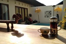 外部的 Villa Gado Gado Seminyak