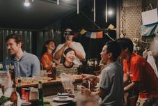 酒吧、咖啡厅和休息室 The Yard Hostel