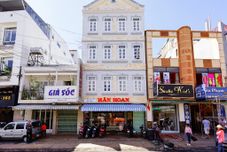 外部的 Han Hoan Hotel Dalat