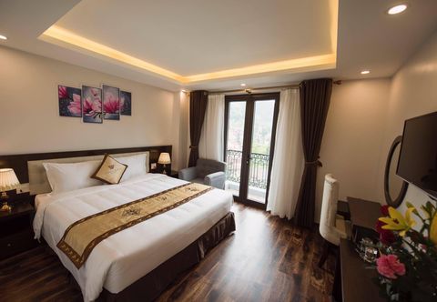 Phòng ngủ Sapa Wings Hotel