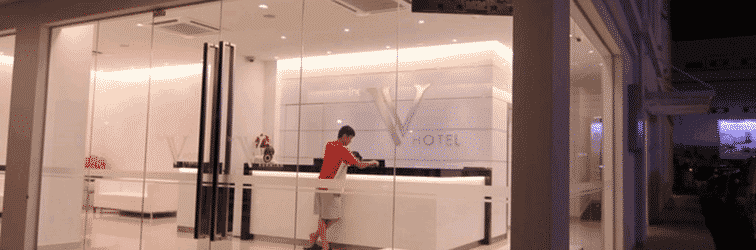 ล็อบบี้ The V Hotel