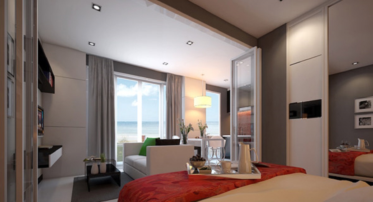 Kamar Tidur 6 Art On The Beach Condominium