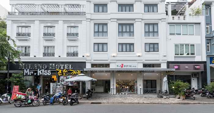 Bên ngoài New Milano Hotel Ho Chi Minh