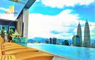 ห้องนอน 3 Platinum Suites KLCC Bukit Bintang Kuala Lumpur by Almohit 