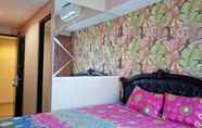 ห้องนอน 3 Studio Room at Tamansari Papilio Apartment Surabaya (23) by HUM'Z