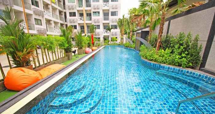 Swimming Pool Water Park by Pattaya Sunny Rentals