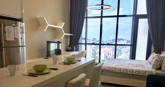 Phòng ngủ Studio Apartment 2 @ M City Residential Suites KL