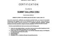 ห้องนอน 4 Summit Galleria Cebu