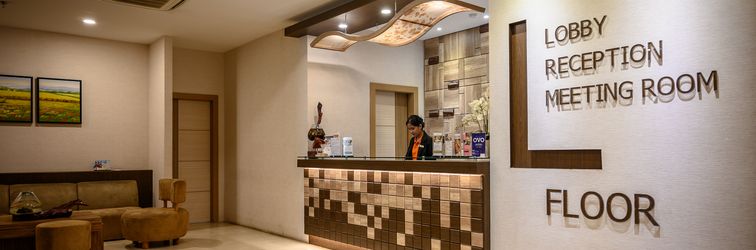 Lobby Infinity Hotel Jambi By Tritama Hospitality