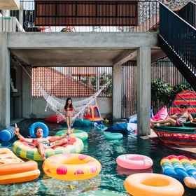 Swimming Pool 1 Cara Cara Inn, Everything IDR 100.000 Hotels