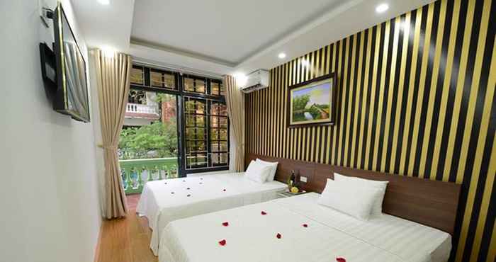 ห้องนอน Hanoi Golden Hostel