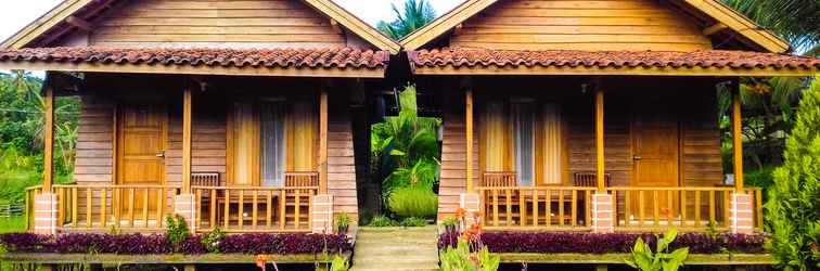 Sảnh chờ Villa Little Hula Hula Sawarna	