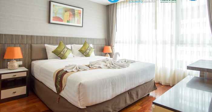 ห้องนอน GM Serviced Apartment (SHA Certified)