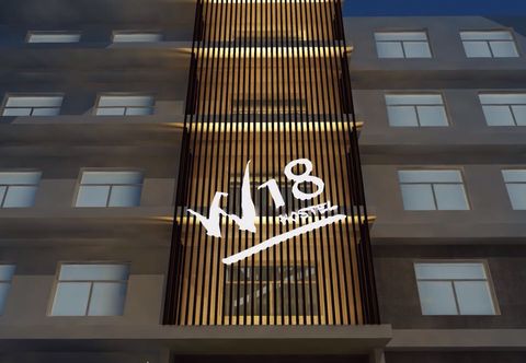 ภายนอกอาคาร Bangkok W 18 Hostel