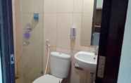 In-room Bathroom 6 Studio Room at Tamansari Papilio Apartment Surabaya (36) by HUM'Z