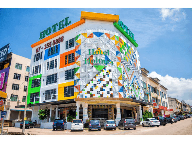 EXTERIOR_BUILDING Hotel Holmes Johor Jaya by Holmes Hotel