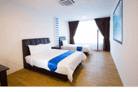 Kamar Tidur Hard Rock VIP Guest House