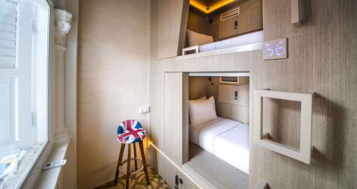 Bilik Tidur CUBE Boutique Capsule Hotel @ Kampong Glam