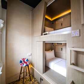 Bedroom1CUBE Boutique Capsule Hotel @ Kampong Glam,武吉士飯店