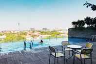 Swimming Pool Chic Studio Room at Tamansari Papilio Surabaya