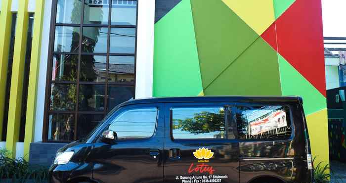 Luar Bangunan Edhotel Lotus Hotel