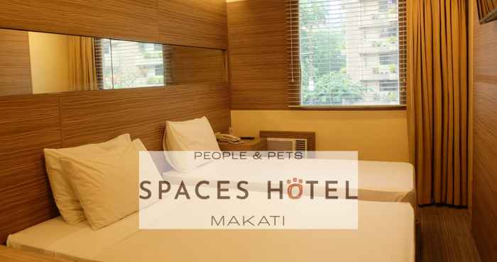 ห้องนอน Spaces Hotel Makati - People and Pets