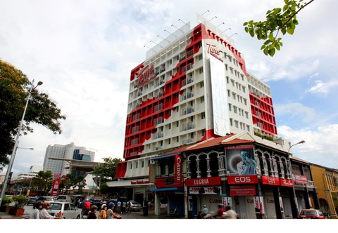 Luar Bangunan Tune Hotel Georgetown Penang