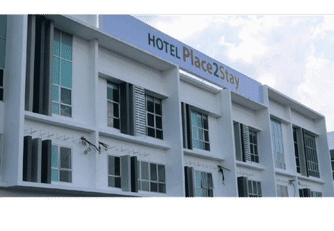 Exterior Place2Stay Business Hotel @ Campus Hub