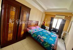 Phòng ngủ 5 Studio Room at Apartment Suhat Malang (RIS II)
