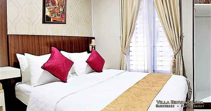ห้องนอน Villa Bintang Lima