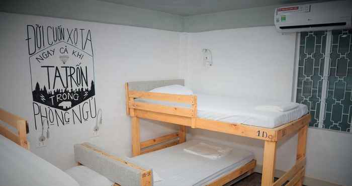 Phòng ngủ Packngo Hostel Da Nang