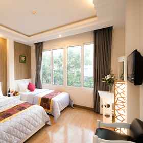 Lobby 1 Diamond Crown Hotel 1, โรงแรม & ที่พัก โฮจิมินห์