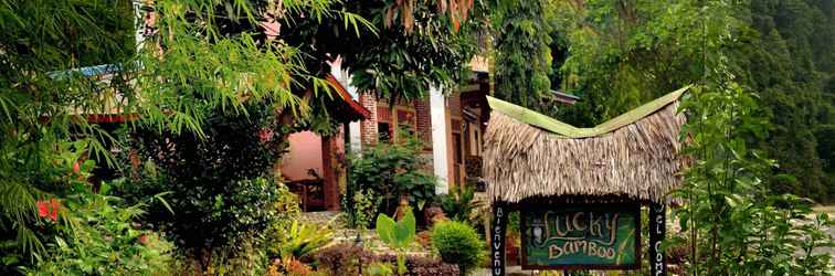 Lobby Lucky Bamboo Guest House