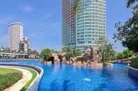 Swimming Pool White Sand Beach Residence Pattaya