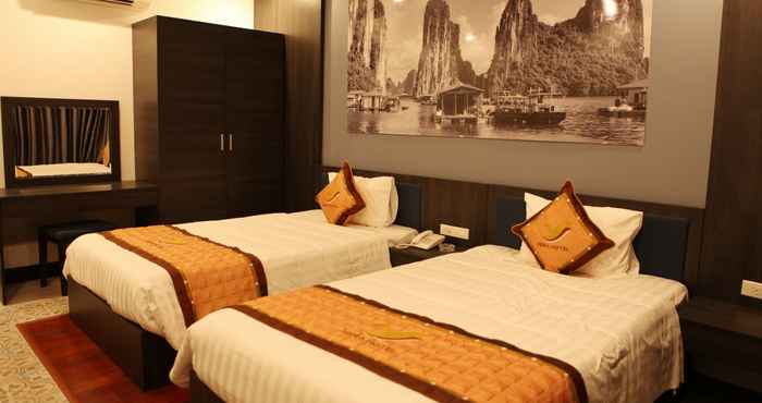 ห้องนอน Hera Ha Long Hotel